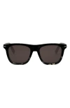 Dior 'blacksuit S13i 53mm Geometric Sunglasses In Black
