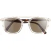Dior Blacksuit S14i 49mm Small Square Sunglasses In Neutral