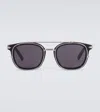 Dior Blacksuit S14i 49mm Small Square Sunglasses In Black