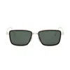 Dior Men's Blacksuit S9u 53mm Rectangular Sunglasses In Oro