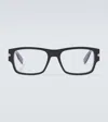 Dior Blacksuit Xl S1i Rectangular Glasses In Black
