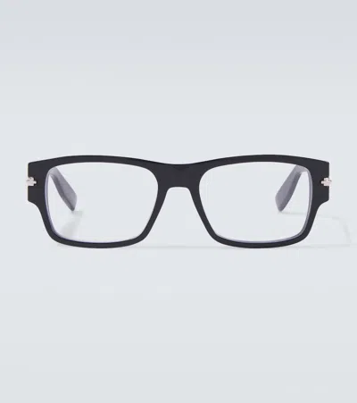 Dior Blacksuit Xl S1i Rectangular Glasses In Black