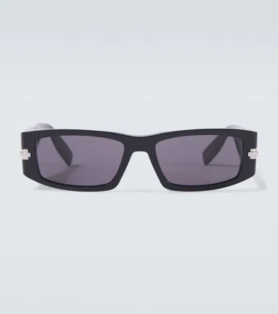 Dior Blacksuit Xl S5i Rectangular Sunglasses In Gray