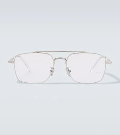 Dior Botanicao Aviator Glasses In Metallic