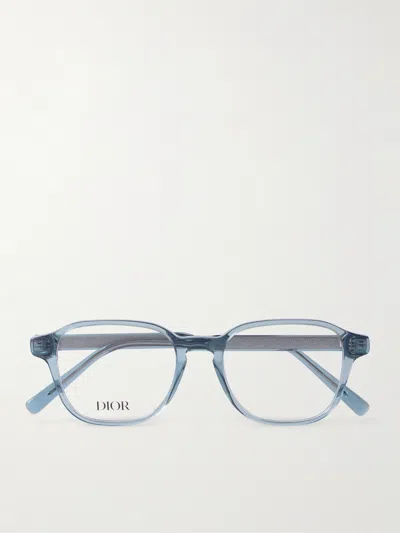 Dior Botanicaos2i D-frame Acetate Optical Glasses In Blue