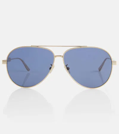 Dior Cannage A1u Aviator Sunglasses In Multicoloured