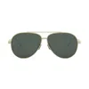 Dior Eyewear Cannage A1u Aviator Sunglasses In Oro