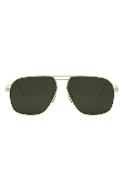 DIOR 'DIORCANNAGE A3U 58MM PILOT SUNGLASSES