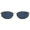 Dior Full Frame Sunglasses In Blue
