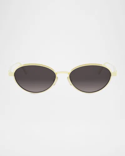DIOR DIORCANNAGE R1U 53MM OVAL SUNGLASSES