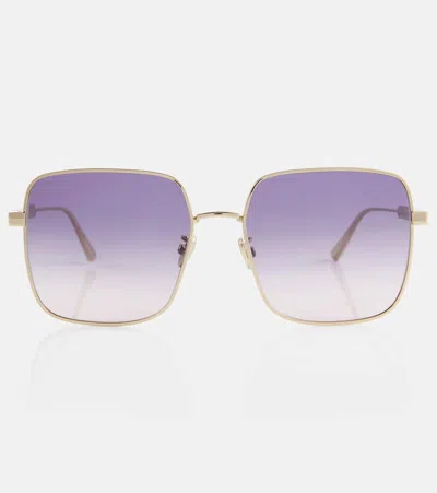 Dior Cannage S1u Square Sunglasses In Multicoloured