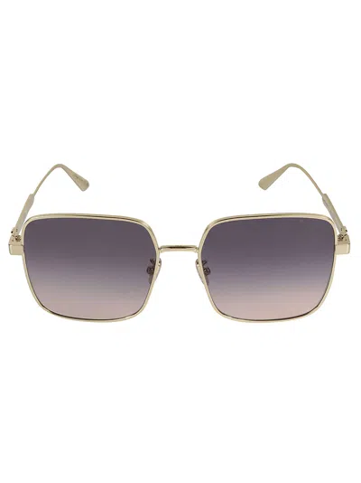 Dior Cannage Square Sunglasses In 10t - Yellow