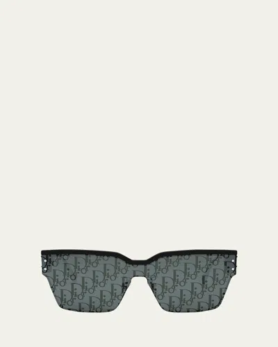 Dior Club M4u Sunglasses In Shiny Black