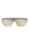 Dior Club M7u Sunglasses In White/ Other / Gradient Violet
