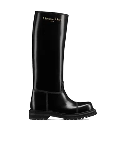 Dior Ebel Boots In Black