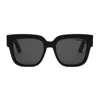 Dior Eyewear Oblique S1i Square Frame Sunglasses In Nero