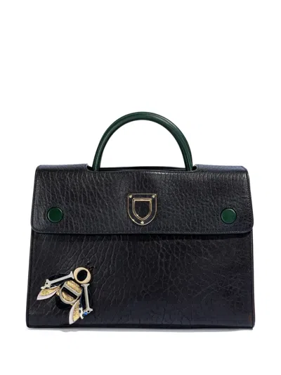 Pre-owned Dior Ever Two-way Handbag In Blue