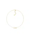Dior Women Evolution Metal Necklace With Gold Finishes In Gold