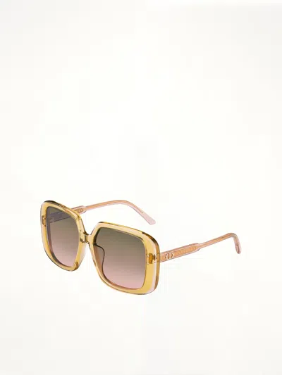 Dior Highlight S3f 45a156 Sunglasses In Brown