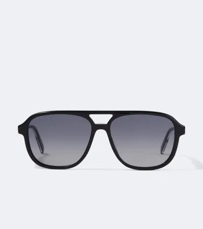 Dior Ibbon A1i Navigator Sunglasses In Black