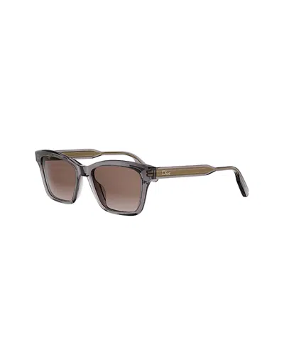 Dior Ibbon Cat Eye Sunglasses, 53mm In Brown