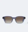 Dior Ibbon S1 Rectangular Sunglasses In Blau