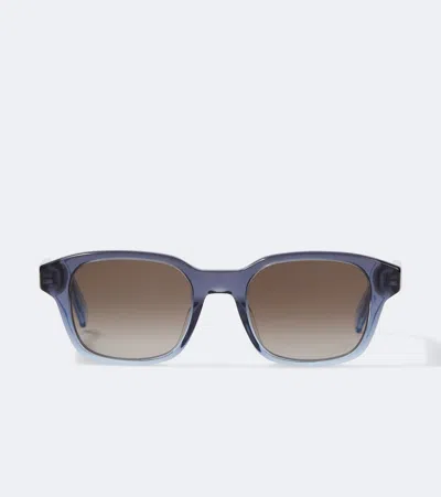 Dior Ibbon S1 Rectangular Sunglasses In Blau
