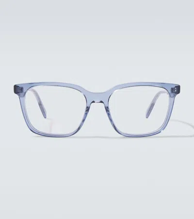 Dior Ibbon S1i Square Glasses In Orange