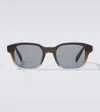 Dior Ibbon S1i Square Sunglasses In Blue