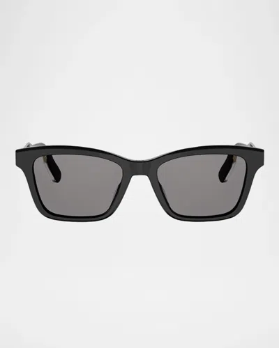 Dior Ibbon S2i 53mm Rectangular Sunglasses In Multi