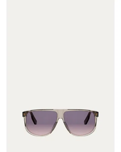 Dior Ibbon S3i 61mm Square Sunglasses In Gray