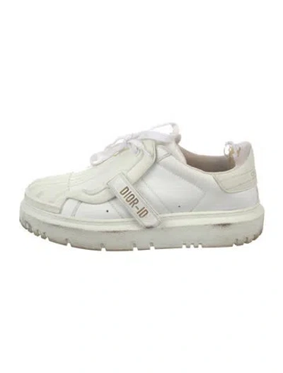 Pre-owned Dior -id Sneakers In White