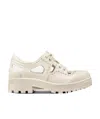 Dior Iron Derby Shoes In White