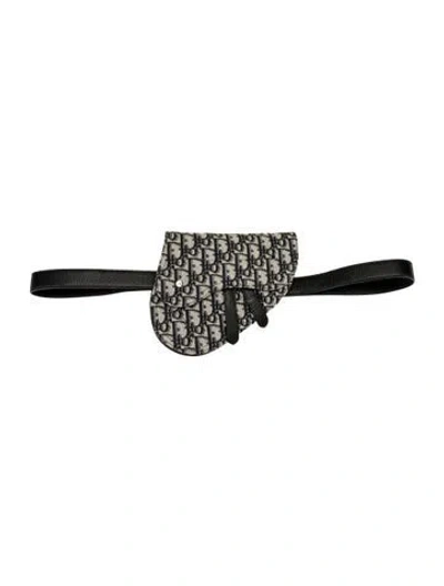 Pre-owned Dior Issimo Belt Bag Small In Blue