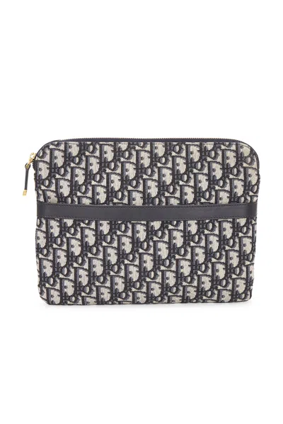 Pre-owned Dior Issimo Clutch In Blue