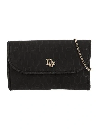 Pre-owned Dior Issimo Clutch Vintage In Black