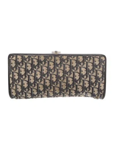 Pre-owned Dior Issimo Clutch Vintage In Neutrals