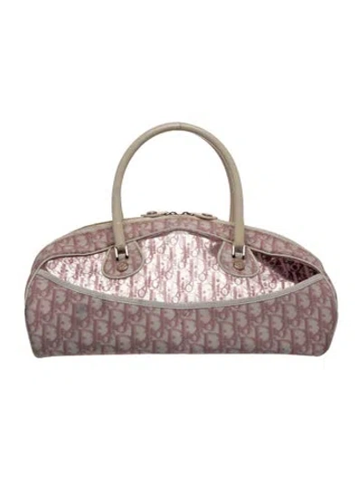 Pre-owned Dior Issimo Girly Rain Bowler Vintage In Pink