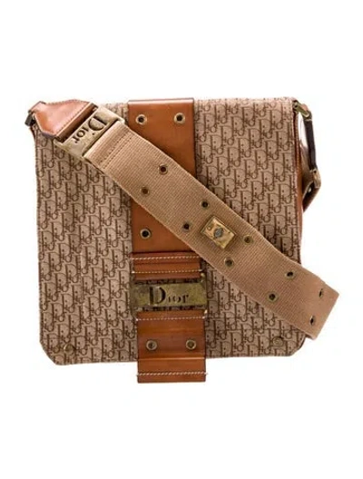 Pre-owned Dior Issimo Messenger Bag Vintage In Neutral