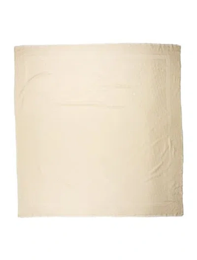 Pre-owned Dior Issimo Pattern Shawl In Neutral
