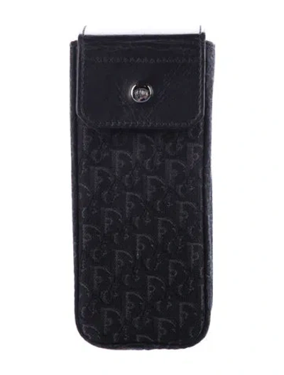 Pre-owned Dior Issimo Pouch In Black