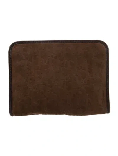 Pre-owned Dior Issimo Pouch In Brown