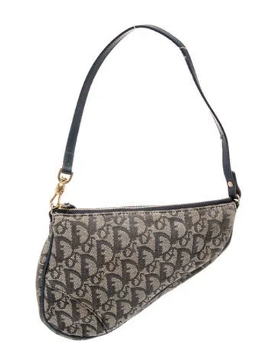 Pre-owned Dior Issimo Saddle Pochette Vintage