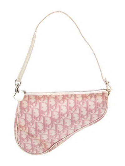 Pre-owned Dior Issimo Saddle Pochette Vintage In Multi