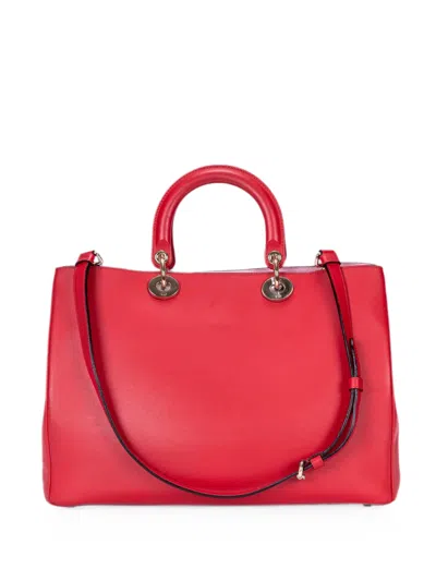 Dior Issimo Tote Bag In Red