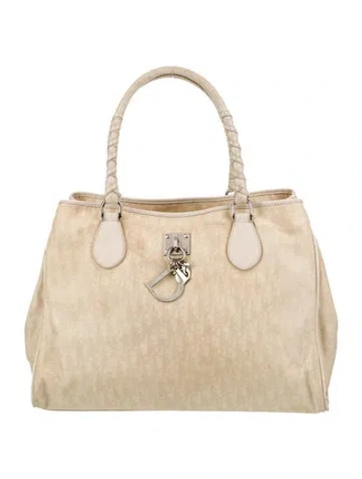 Pre-owned Dior Issimo Tote In Neutral