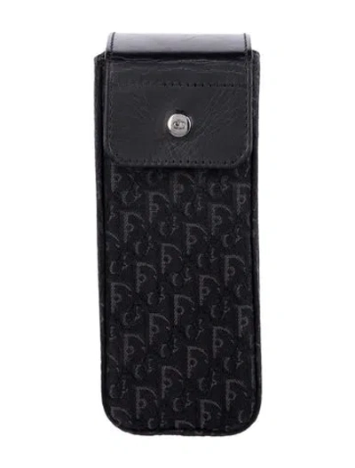 Pre-owned Dior Issimo Travel Case In Black