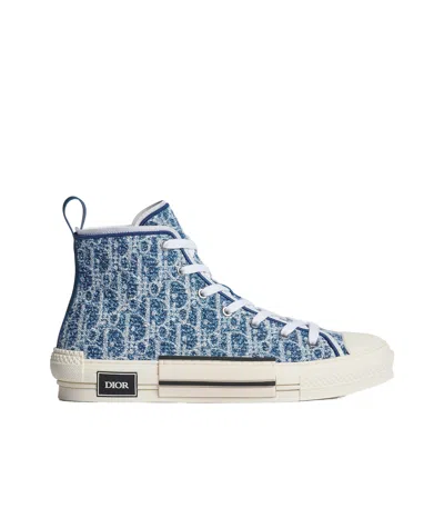 Dior Iviera B23 League High-top Sneaker In Blue
