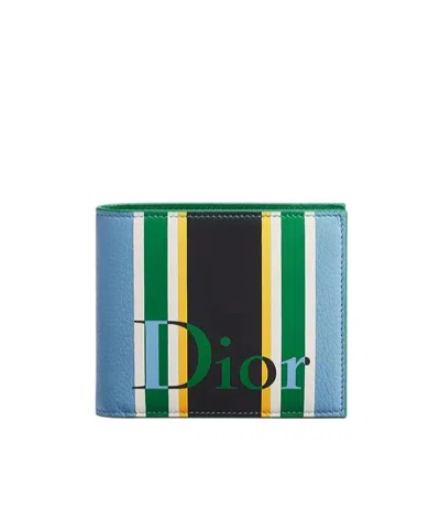 Dior Iviera Bifold Wallet In Multicolor