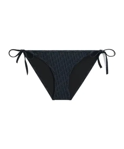 Dior Iviera Bikini Bottom In Black